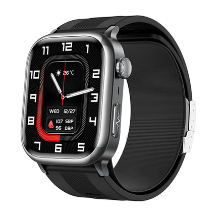 IP67 Waterproof Smart Watch with 2.06" Touch Display, Long-Lasting 530mAh Battery