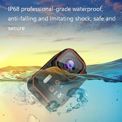 Compact 4K Outdoor Action Camera WiFi Waterproof Wearable Video Recorder