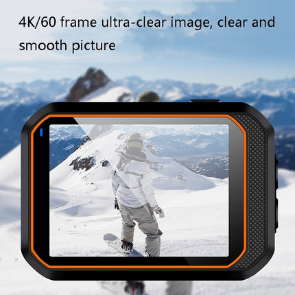 Compact 4K Outdoor Action Camera WiFi Waterproof Wearable Video Recorder