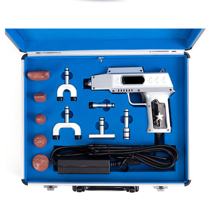 Handheld Massage Gun 750N Deep Muscle Percussion 10 Attachments Gold