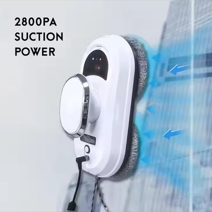 High-Rise Automatic Glass Cleaner Robot with Long-Lasting Battery