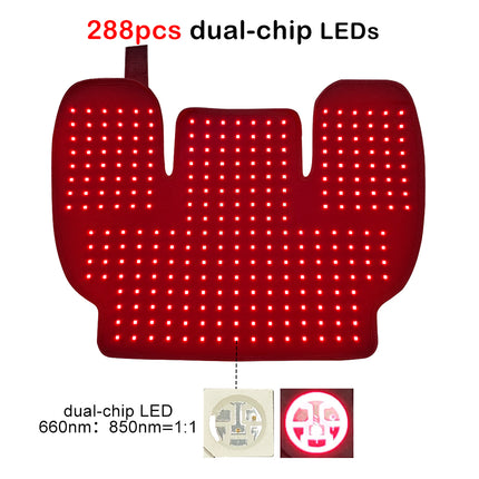 Portable 45W Infrared Red Light Relaxation Shawl Adjustable Power Timer Black