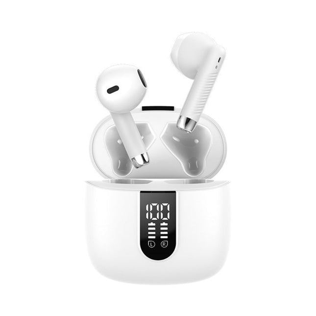 Wireless In Ear Earbuds Bluetooth 5.4 with Smart Auto Connect and Portable Charging Case