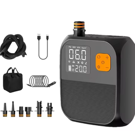 Cordless Portable Electric Pump for Boats, Kayaks, Paddleboards & Tents