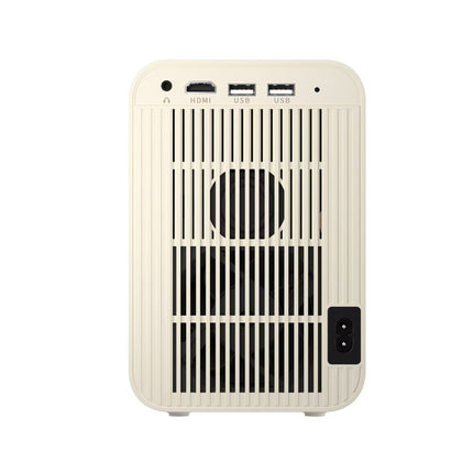 Portable 720P HD Smart Projector with 230 ANSI Brightness, 180" Display, WiFi & Built-In Speakers (Android 11)