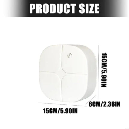 Portable 100ml Aroma Oil Diffuser with LED Screen, Dual Power Supply USB or AAA Batteries, Energy Efficient Mist – White