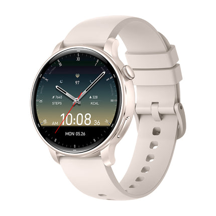 1.32" AMOLED Round Smart Watch with Bluetooth Calling, 170+ Sports Modes, Compass, 1ATM Waterproof