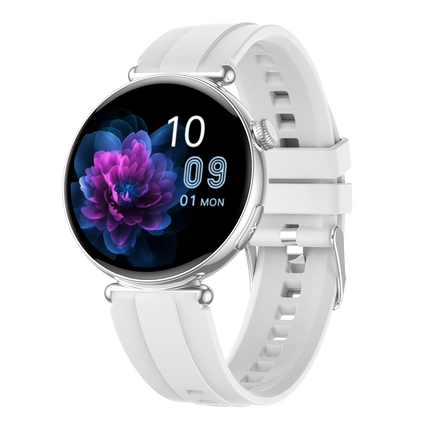 Round Touch Screen Smart Watch with Bluetooth Calling, Heart Rate & Activity Tracker