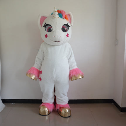 Adult Inflatable Unicorn Costume for Parties Holiday Mascot Outfit