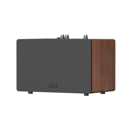 Portable Wooden Bluetooth Speaker 80W Dual Drivers, USB AUX TF, TWS, Type-C Charging