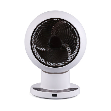 Compact Smart Standing Fan with Adjustable Speeds and Quiet Airflow