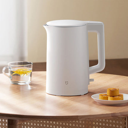 Compact 0.8L Electric Kettle with Stainless Steel Interior & Space-Saving Design