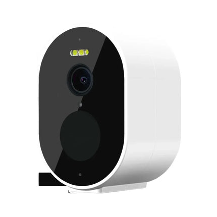 Smart Rechargeable WiFi Security Camera with Motion Alerts, Night Color Vision & Built-In Alarm System
