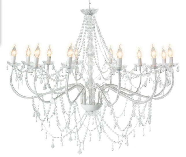 Luxury Contemporary Crystal LED Chandelier for High Ceilings, Stairways & Statement Interiors