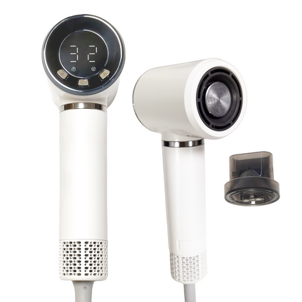 Portable High Speed Hair Dryer 110000RPM with LED Display 5 Speed Temperature Settings