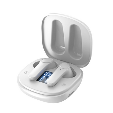 Portable AI Translation Earbuds with Noise Reduction, Digital Display & Bluetooth 5.3
