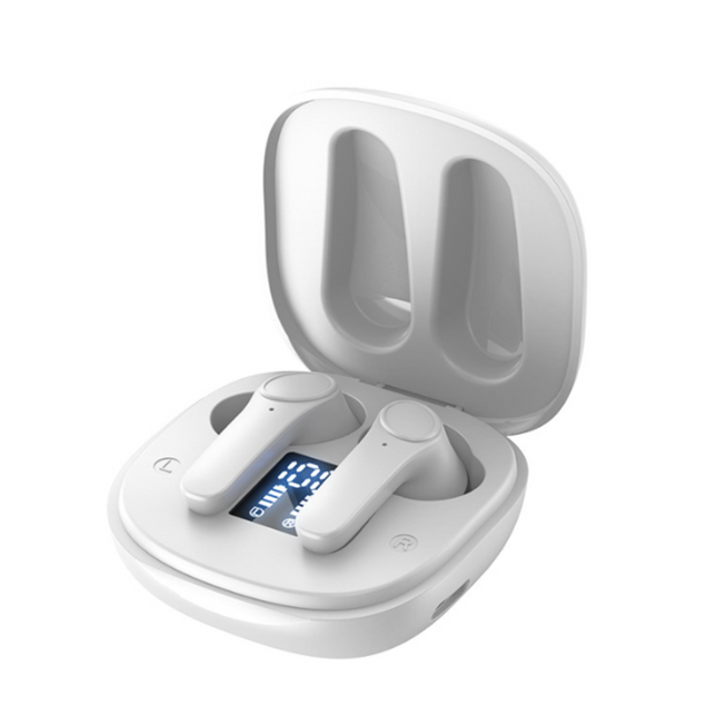 Portable AI Translation Earbuds with Noise Reduction, Digital Display & Bluetooth 5.3