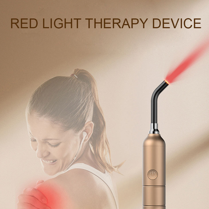 Portable 2-in-1 Red Light Relaxation Device Rechargeable Infrared LED Comfort Relief Massager