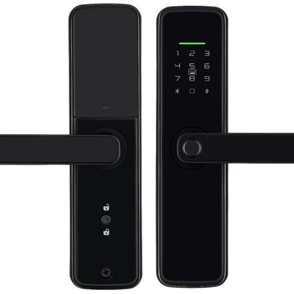 Biometric Fingerprint Smart Door Lock – Keyless Entry with Password, Card, and Mechanical Key