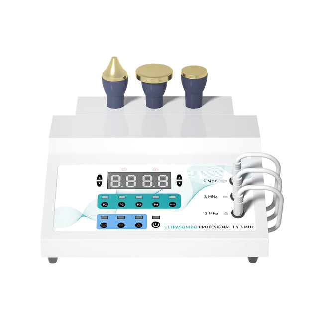 Desktop 1MHz/3MHz Ultrasonic Skin Rejuvenation Machine with Multi-Area Support Probes