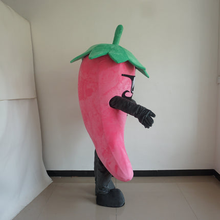 Unisex Adult Eggplant Mascot Costume Plush Food Character Outfit for Party Events
