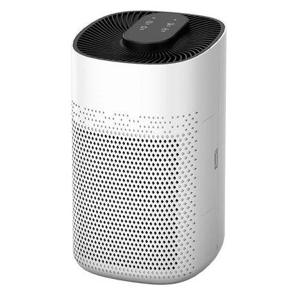Compact Electric Dehumidifier with Air Cleaning System, LED Panel, Dual Speed Fans, 0.8L Capacity for Small Rooms