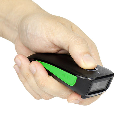 Cordless Handheld 1D Barcode Reader with Bluetooth Connectivity & 2.4GHz USB Wireless Dongle