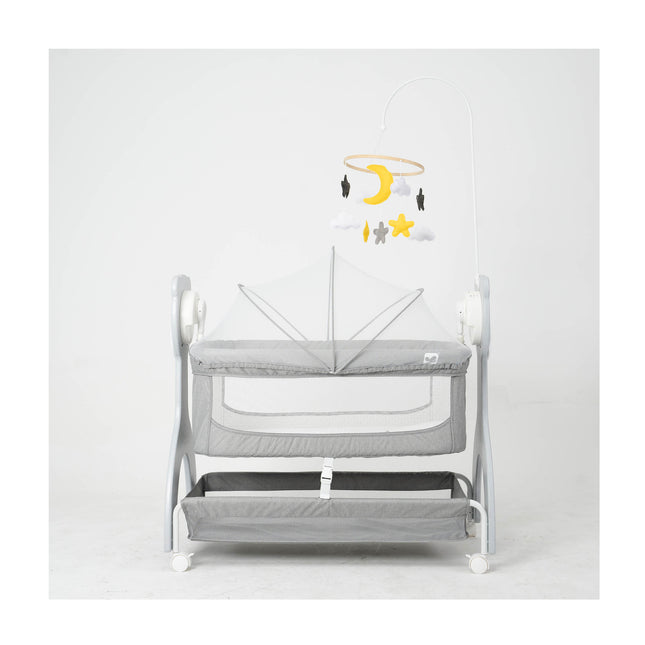 Adjustable Infant Rocker Swing 0-3M, Portable 18kg Load, Comfortable Seat
