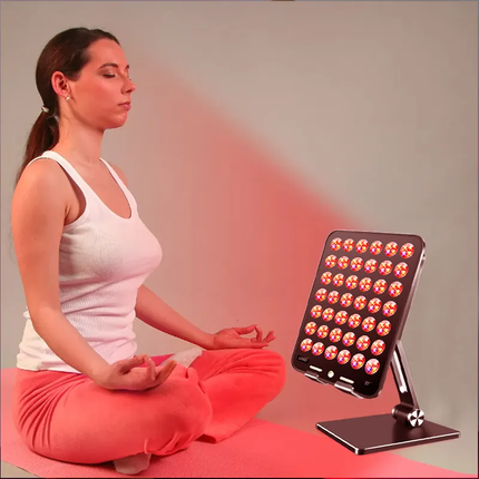 42 LED Red & Near Infrared Light Relaxation Panel 660nm 850nm Standing Wellness Light