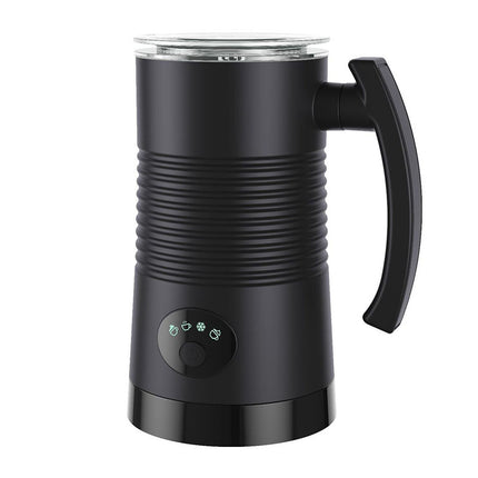 Electric Milk Frother with Temperature Control – Hot & Cold Foam, Quiet Motor, Compact Design