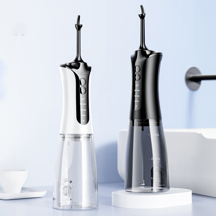 Portable Visual Water Flosser with 4 Modes, 350ml Tank & APP Monitoring