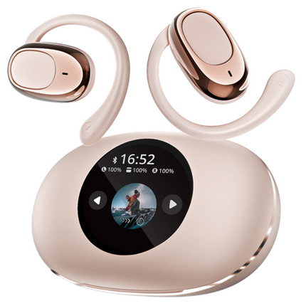 Open-Ear AI Translation Earbuds with Touch Controls and Real-Time Voice Translation