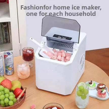 1.3L Portable Countertop Ice Maker 12kg Per Day Automatic Bullet Ice Machine
