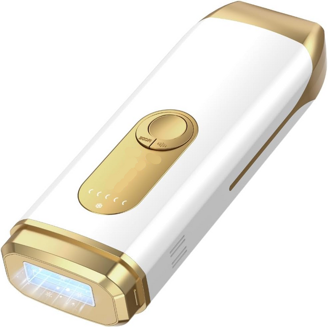 IPL Laser Hair Removal Device with Freezing Point Cooling, 990,000 Flashes, 5 Power Levels