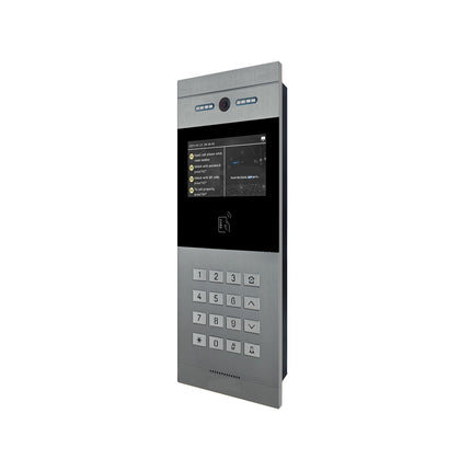 IP65 Digital Access Control Panel with QR, Card, Password & Remote Unlock