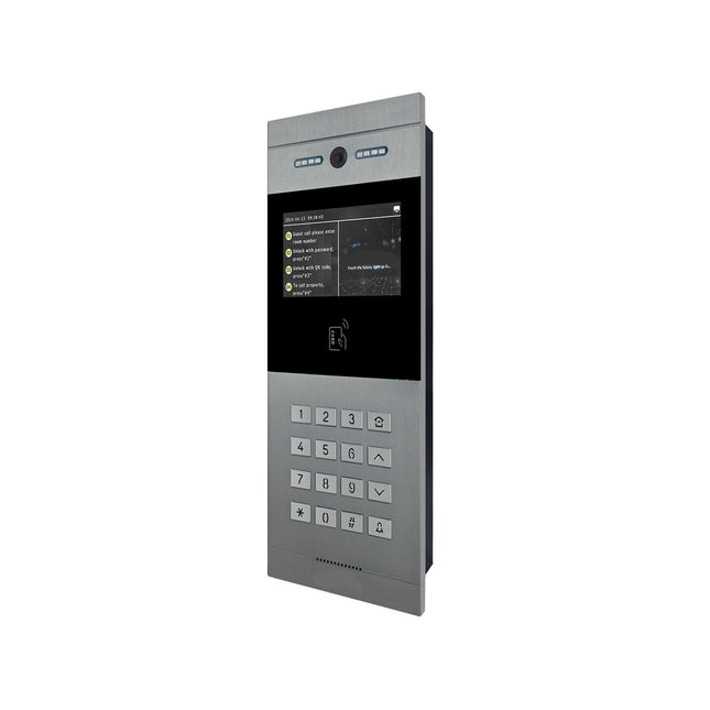 IP65 Digital Access Control Panel with QR, Card, Password & Remote Unlock