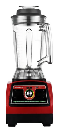 Countertop Blender with 3.9L Capacity Jar Manual Knob Control Red
