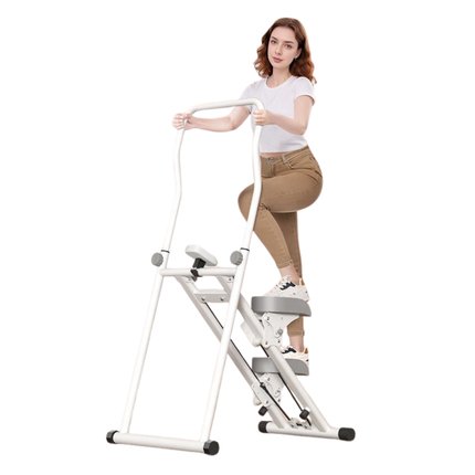 Compact Stair Step Trainer Machine – Adjustable Resistance Cardio Climber for Home Workouts