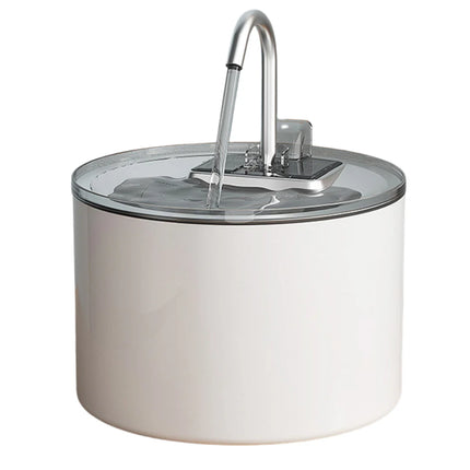 Smart 2.0L Pet Drinking Fountain with Silent Motor & Easy-Clean Design for Cats and Small Dogs