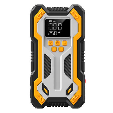 12V Multi-Purpose Car Jump Starter with Tire Inflator & Emergency LED Light