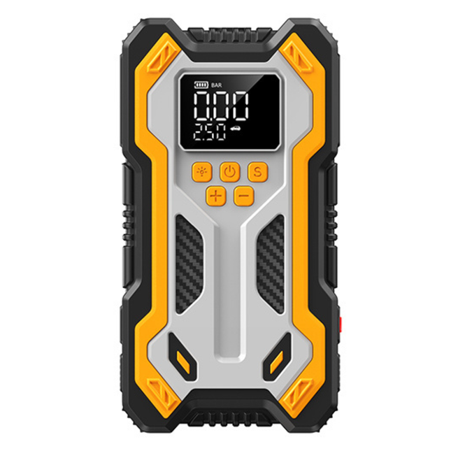 12V Multi-Purpose Car Jump Starter with Tire Inflator & Emergency LED Light