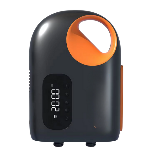 Compact Digital SUP Air Pump with 20 PSI Max Output & Long-Lasting Rechargeable Battery