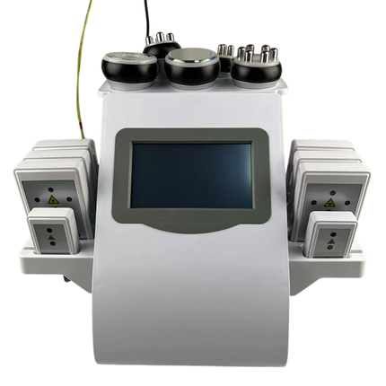 6-in-1 Cavitation & Radiofrequency Body and Facial Care Device with Vacuum Relaxation