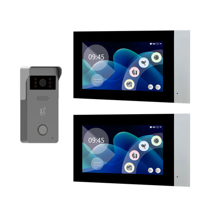 Smart Video Intercom System with 7" Touch Display, Remote Unlock, Cloud Storage & Visitor Alerts