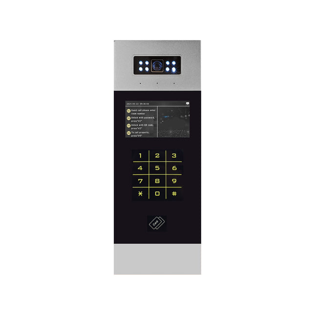 Embedded Digital Access Control with Elevator & Visitor Video Features