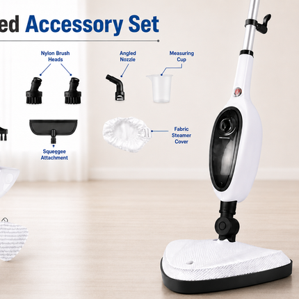 Electric Steam Floor Cleaner Mop High Temperature Deep Cleaning Lightweight Corded Design