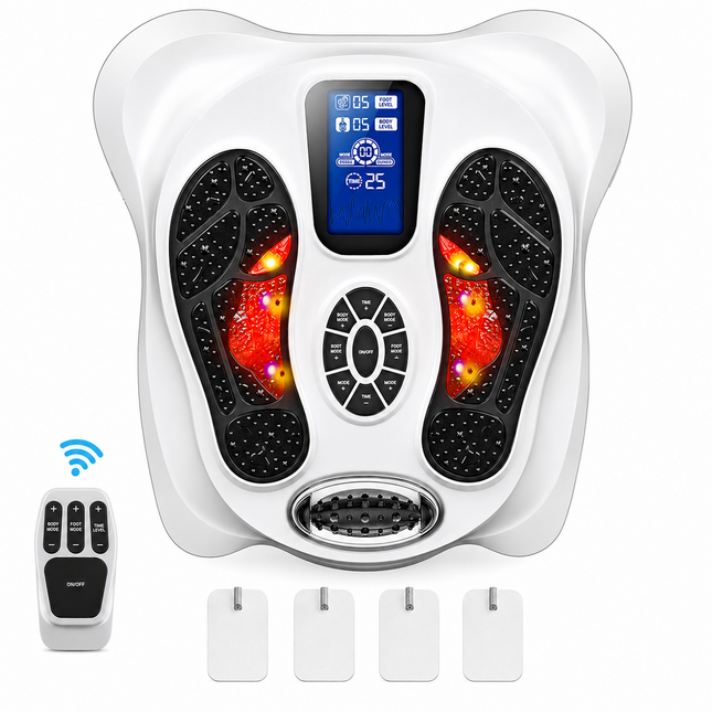 Portable FIR Heat & Low-Frequency Pulse Relaxation Device with Remote Control