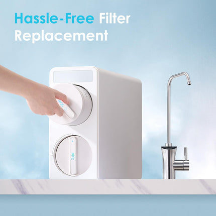 Compact Reverse Osmosis Drinking Water System with 13-Stage Purification & Rapid 2.5L/Min Flow