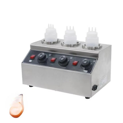 Commercial Squeeze Bottle Warmer with Adjustable Temperature Control 240W