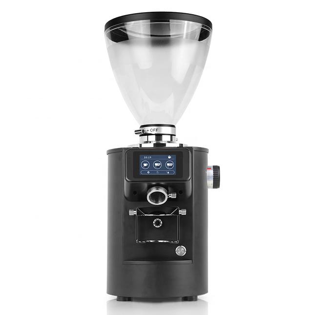 600W Electric Coffee Grinder with 90mm Titanium Coated Flat Burr and Touch Screen Control